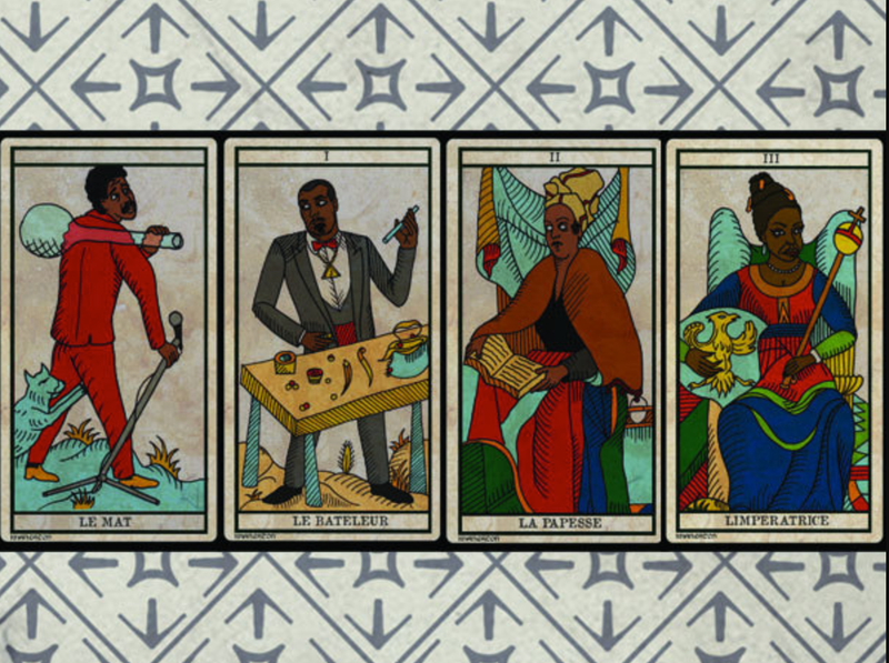 The Black Power Tarot Deck, $30
